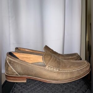 Cole Haan Tan Suede Loafers